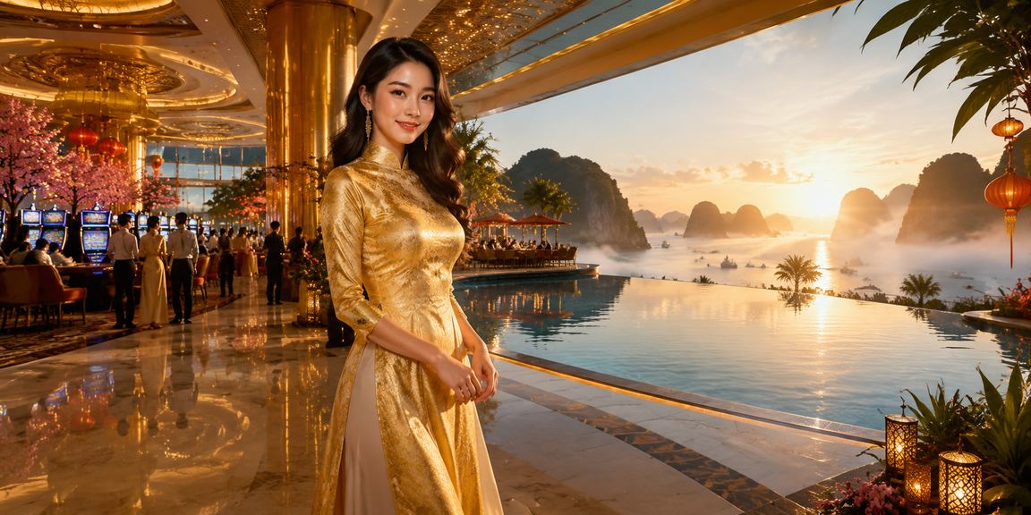 Khung cảnh đặt cược và giải trí tại Hạ Long