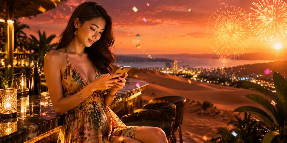 Người chơi sử dụng mẹo cá cược khi tham gia casino di động tại Mũi Né